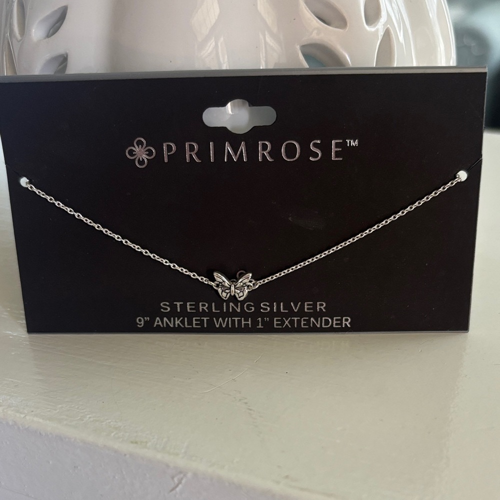 Primrose Sterling Silver Butterfly Bracelet